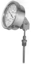 direct gas-actuated thermometer