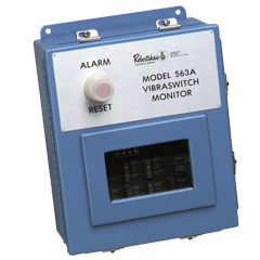 Model 563 electronic vibration monitor for up to (8) vibration switches