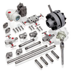 Parts for normal orifice installation